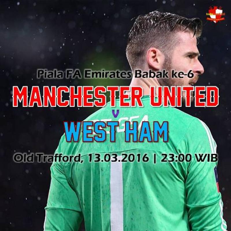 Preview: Piala FA - Manchester United vs West Ham